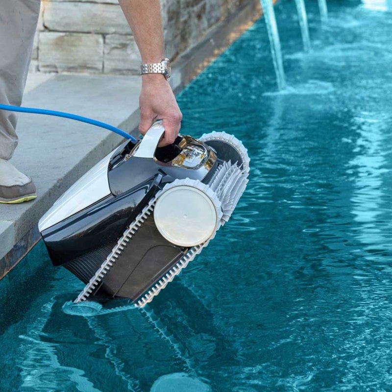 Dolphin Explorer E20 Robotic Pool Cleaner with Wall Climbing, In-ground