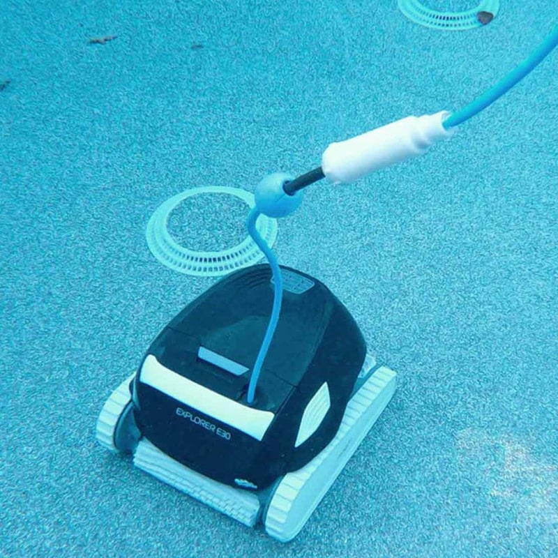 Dolphin Explorer E30 Robotic Pool Cleaner, Wall Climbing In-Ground