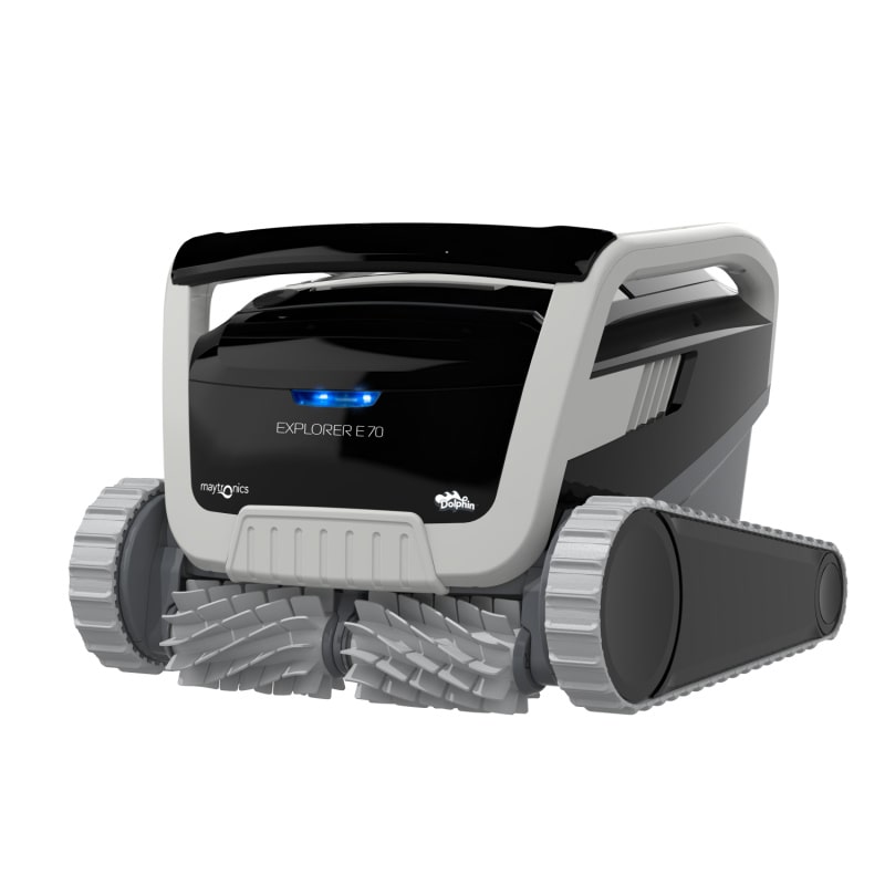 Dolphin Explorer E70 Robotic Pool Cleaner, Wall Climbing and App Control, In-Ground