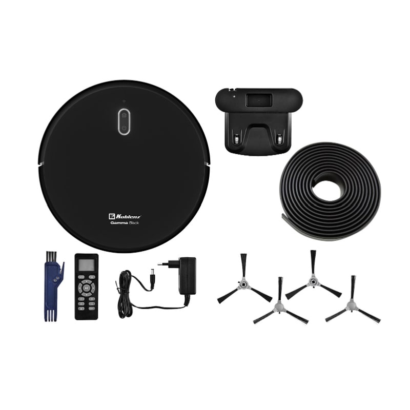 Koblenz Gamma Black Robot Vacuum with Smart Mapping